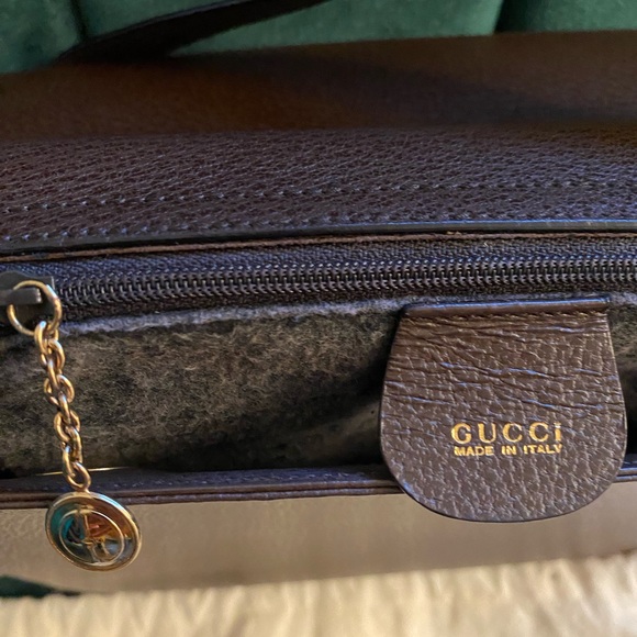 Gucci Brown Leather Vintage Box Style Purse - Picture 2 of 13